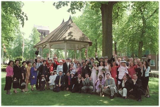 Group picture after City Hall