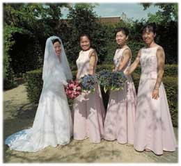 Bride and Bridesmaids
