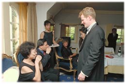 Aunt Anggriani and cousin Hartono